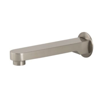Cob & Pen Fixed Bath Spout 180mm Brushed Nickel - Spectra 