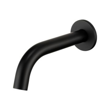 Cob & Pen Fixed Bath Spout 180mm Matte Black - Artline 