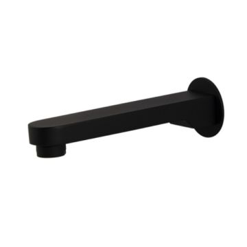 Cob & Pen Fixed Bath Spout 180mm Matte Black - Spectra 