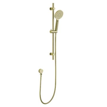 Cob & Pen Handshower on Rail Brushed Gold - Everest