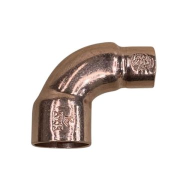 20mm X 15mm 1/2" Copper Capillary Elbow W12R 