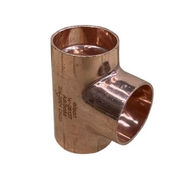 15mm 1/2" Copper Capillary Tee Equal W24 