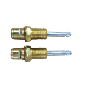 Easytap TZ2027CON 1/2 Turn Dorf Wall Spindles Ceramic Disc Lever Contra 20 Teeth Chrome