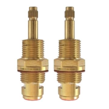 Easytap TZ2046 1/4 Turn Dorf Liano Tap Spindles Clockwise Close 20 Teeth Brass