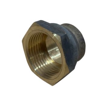 20mm Female BSP X 20C Tube Bush Brass 