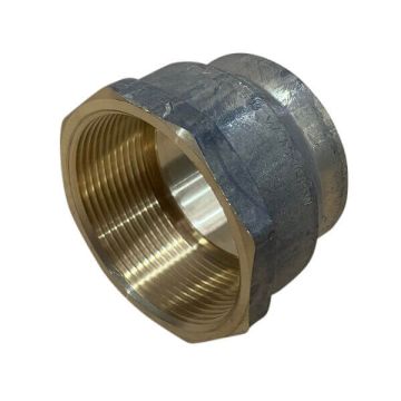 40mm Female BSP X 40C Tube Bush Brass 