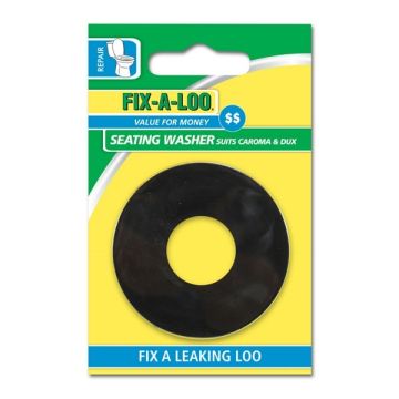 Fixaloo Caroma & Dux Seating Washer Black (Card) 226167 