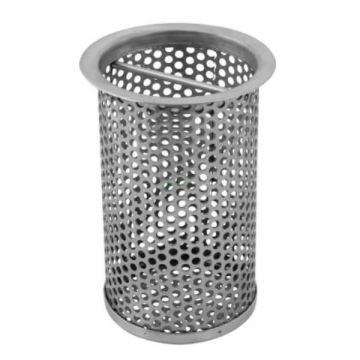 Removable Strainer Basket 100mm Suit FW Floor Wastes 316 Stainless FW-BASKET-100