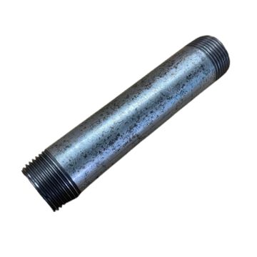 25mm X 300mm Galvanised Pipe Piece
