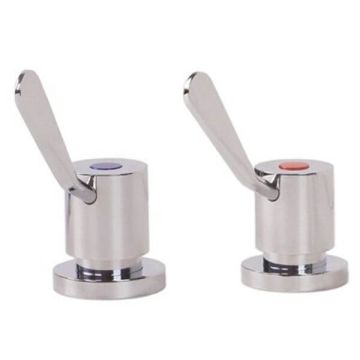 Gentec Cleanline 100mm Lever Basin Top Assembly (Pair) CL10030PR