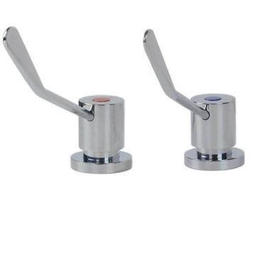 Gentec Cleanline 150mm Lever Basin Top Assembly (Pair) CL15030PR