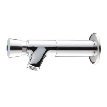 Gentec Time Flow Bib Tap Wall Mount 6 Star 3.5L/Min 6 Seconds TFT1000W