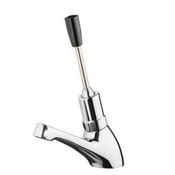 Gentec Time Flow Pillar Tap Lever Handle 6 Star 3.5L/Min 6 Seconds TFT4500