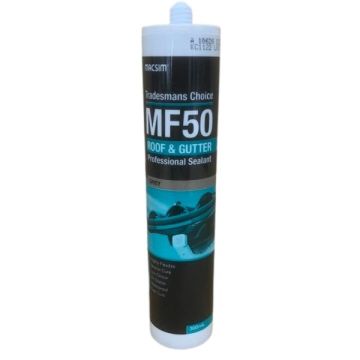 GREY Roof & Gutter Plumbing Silicone 300ml