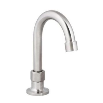 Guardian Hob Mount 7" Gooseneck Spout Stainless T-3MHOG07