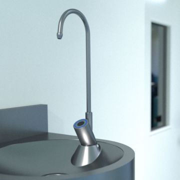 Guardian Hob Gooseneck Sensor Bottle Filler Stainless Steel Battery Power T-3MSS-HMSBFB  