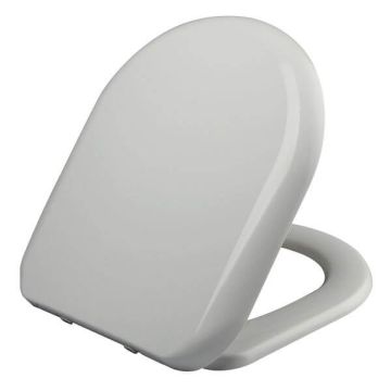 Haron Florenze Toilet Seat White Slow Close Quick Release Hinges TS-1800