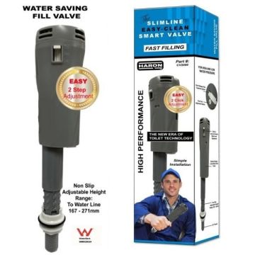 Haron Slimline Smart Cistern Inlet Valve Adjustable CV2000
