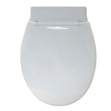 Haron TS-260 Carnival Link Toilet Seat With Normal Close Bottom Fix Plastic Hinges 