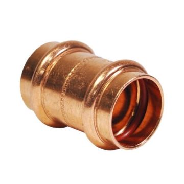 15mm 1/2" Coupling Socket High Temp Solar Water Copper Press