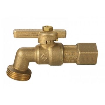 15mm 1/2" Female Hose Bib 1/4 Turn Brass  