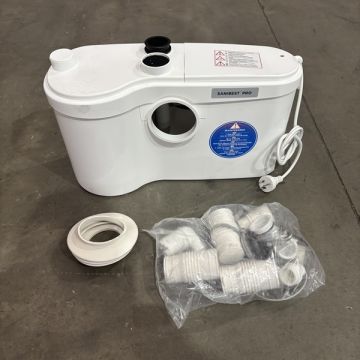 Saniflo Sanibest Pro Toilet Macerator Pump Shop Soiled 