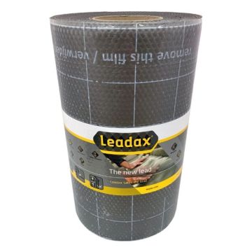 Leadax 600mm X 6m Grey Roof Flashing 