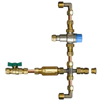 Logi HWKIT-02 FitQuik Storage Hot Water Installation Kit With PLV Insulated 