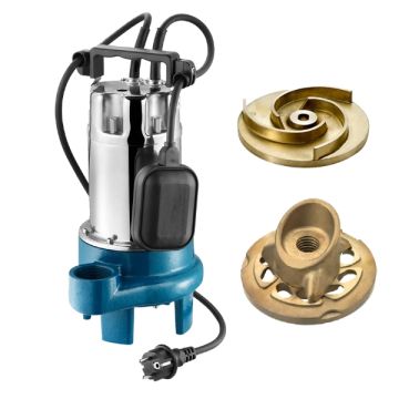 Maxijet DTR101-1A Submersible Sewerage Grinder Pump With Float Switch 220 L/min