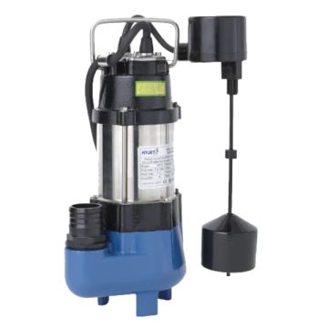 Maxijet Hyjet HV180-AV Submersible Water Pump Cast Iron Body Vertical Float Switch 133 L/min 