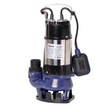 Maxijet Hyjet HV180 Submersible Water Pump Cast with Float Switch 32mm 180W 133Lpm