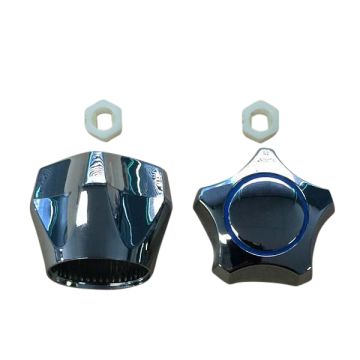 Multifit Plastic Tap Handle & Button Chrome