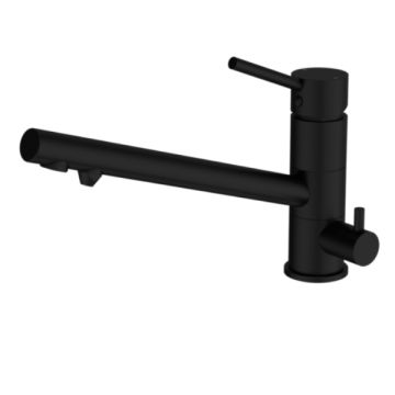 Nero Dolce Matte Black Three-Way Water Filter Kitchen Mixer NR250807GMB