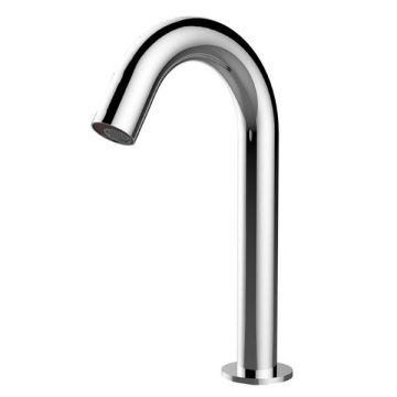 Nero Electronic Basin Sensor Tap Chrome Goose Neck Mains & Battery NR402CH 