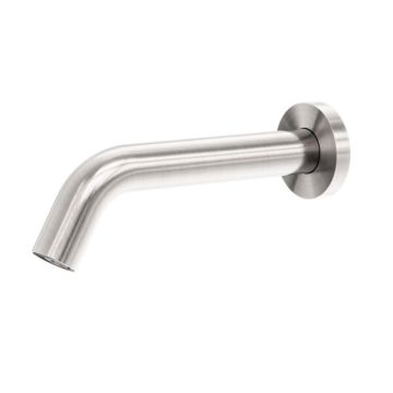 Nero Mecca Electronic Wall Mount Sensor Tap Brushed Nickel Mains & Battery NR401BN 