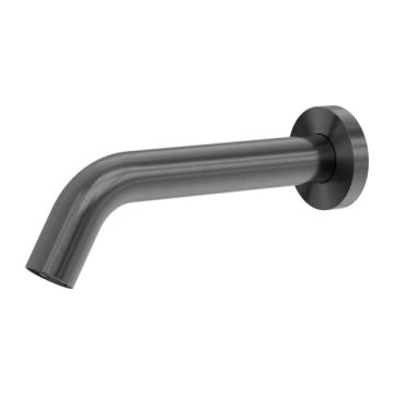 Nero Mecca Electronic Wall Mount Sensor Tap Gunmetal Mains & Battery NR401GM 