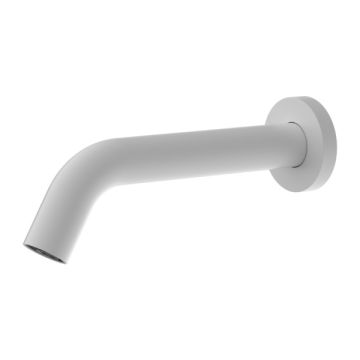 Nero Mecca Electronic Wall Mount Sensor Tap Matte White Mains & Battery NR401MW 