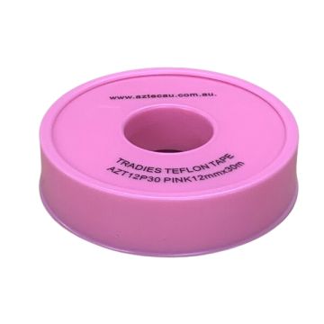 PINK Tradies Thread Sealant Tape 15mm X 30m