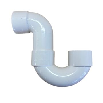 Plastec 40mm Solvent Weld Trap PVC DWV 12517