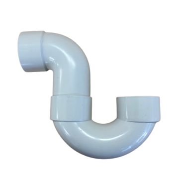 Plastec 50mm Solvent Weld Trap PVC DWV 12518