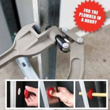 Plumtool Steel Stud Hole Punch To Suit Yellow And Red Grommets PTSP985