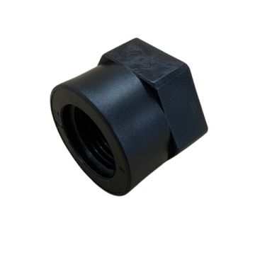 15mm Poly Cap Threaded 