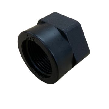 20mm Poly Cap Threaded  