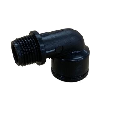 15mm Poly Elbow M&F Threaded 