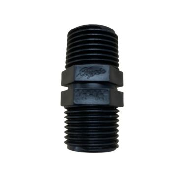 15mm Poly Hex Nipple Threaded  