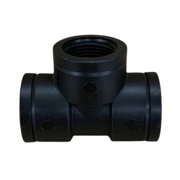 25mm Poly Tee Threaded