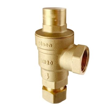 Pressure Reduction Water Meter Boundary Valve 500kPA 20mm BSP Female x 20CU LF76011  