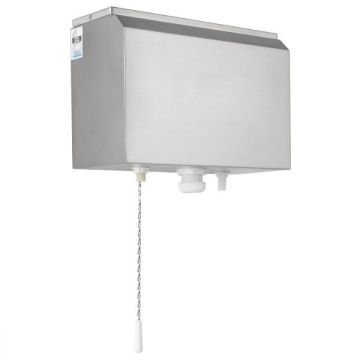 Stainless Steel Pull Chain Urinal Cistern Bottom Entry AB-CIS-PC 