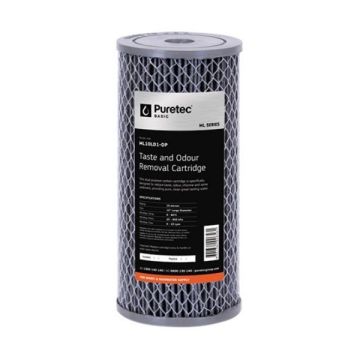 Puretec Basic ML10LD1-DP Multi Purpose Carbon Water Filter Cartridge 4.5" x 10" 10 Micron