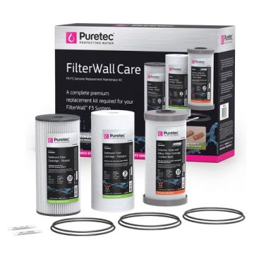 Puretec FR-F3 Premium Water Filter Cartridge Kit Suits FilterWall F3